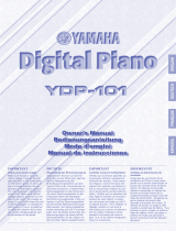 Yamaha YDP-101 Manual do usuário