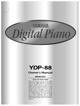 Yamaha YDP-88 Manual do usuário