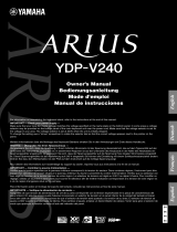 Yamaha YDP-V240 Manual do proprietário