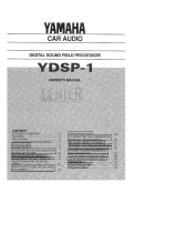 Yamaha YDSP-1 Manual do proprietário