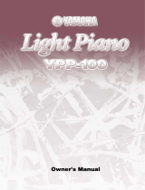 Yamaha YPP-100 Manual do usuário