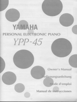 Yamaha YPP-45 Manual do proprietário