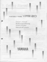 Yamaha YPR-30 Manual do proprietário