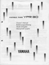 Yamaha YPR-30 Manual do proprietário