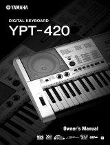 Yamaha YPT-420 Manual do proprietário
