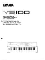 Yamaha YS100 Manual do proprietário