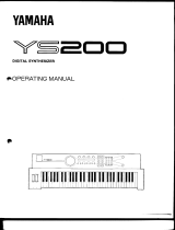 Yamaha YS200 Manual do proprietário