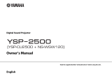 Yamaha YSP-2500 Manual do proprietário
