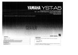 Yamaha YST-A5 Manual do proprietário