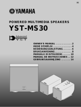 Yamaha YSTMS30 Manual do usuário