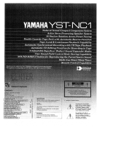 Yamaha YST-NC1 Manual do proprietário