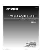 Yamaha YST-SW160/90 Manual do usuário