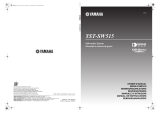 Yamaha YST-SW515 Manual do proprietário