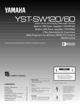 Yamaha YST-SW120 Manual do usuário