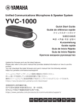 Yamaha YVC-1000 Guia rápido