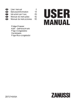 Zanussi ZBT27430SA Manual do usuário