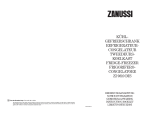 Zanussi ZI9310DIS Manual do usuário