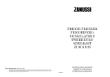 Zanussi ZI9311DIS Manual do usuário