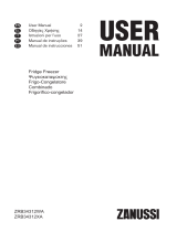 Zanussi ZRB34312WA Manual do usuário