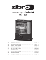 Zibro RC 270 Manual do proprietário