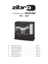 Zibro RC 320 Manual do proprietário