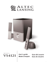 Altec Lansing VS4121 Manual do usuário