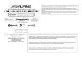 Alpine CDE-HD137BT Manual do proprietário