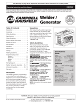 Campbell Hausfeld GW4502 Instruções de operação