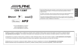 Alpine CDE-133BT Manual do proprietário