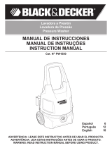 Black & Decker PW1400 Manual do usuário
