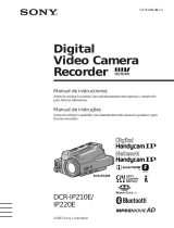 Sony DCR-IP210E Manual do usuário