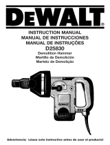 DeWalt D25830 Manual do usuário