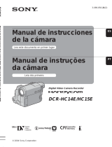 Sony Série DCR-HC15E Manual do usuário