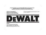 DeWalt DW368 Manual do usuário