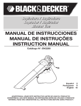 Black & Decker BV2200 Manual do usuário