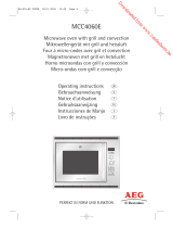AEG Electrolux MCC4060E Instruções de operação