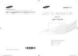 Samsung LED TV MONITOR Manual do usuário