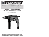 Black & Decker Linea Pro HD500 Manual do usuário