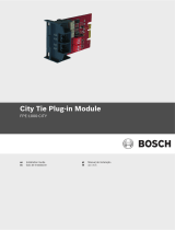 Bosch FPE-1000-CITY Manual do usuário