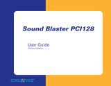 Creative PCI 128 Guia de usuario