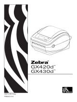 Zebra GX430D Guia rápido