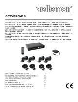 Velleman CCTVPROM16 Manual do proprietário