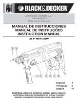 Black & Decker Linea PRO KD990 Manual do usuário