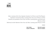 Altec Lansing Octive M202 Manual do usuário
