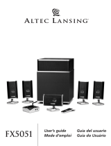 Altec Lansing FX5051 Manual do usuário
