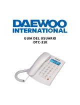 Daewoo International DTC-310 Guia de usuario