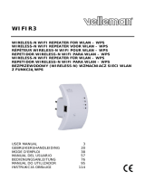 Velleman WIFIR3 Manual do usuário