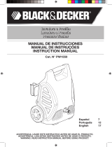 Black & Decker PW1360 Manual do usuário