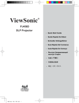 ViewSonic pj 458d Manual do proprietário