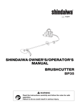 Shindaiwa BP35 Manual do usuário